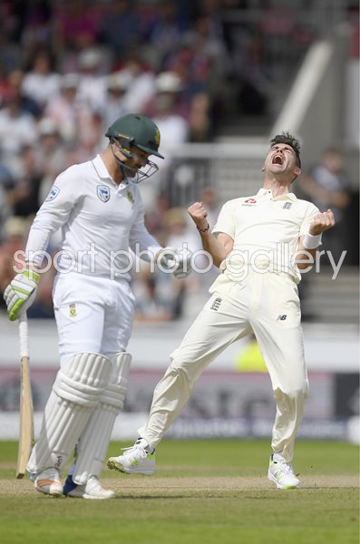James Anderson England v South Africa Old Trafford 2017