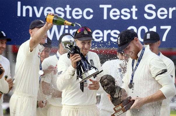 Joe Root England beat South Africa 2017 Test Series