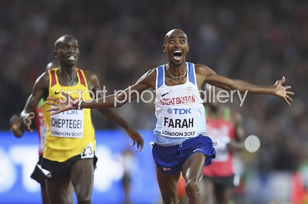 Mo Farah Great Britain 10,000m Gold World Athletics London 2017