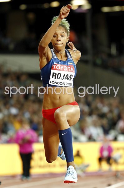 Yulimar Rojas Venezuela Triple Jump Gold World Athletics London 2017 