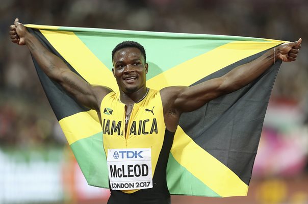 Omar McLeod Jamaica 110m Hurdles World Athletics London 2017 