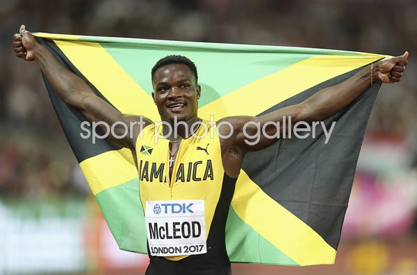 Omar McLeod Jamaica 110m Hurdles World Athletics London 2017 