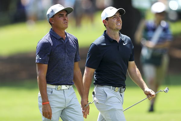 Rickie Fowler Rory McIlroy USPGA Championship 2017