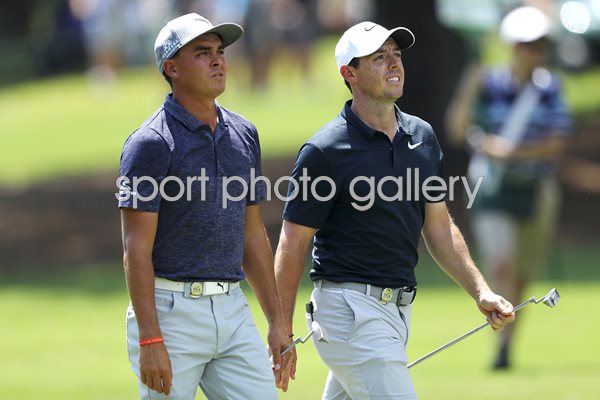 Rickie Fowler Rory McIlroy USPGA Championship 2017
