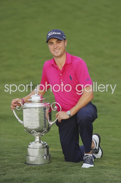 Justin Thomas USPGA Champion Quail Hollow North Carolina 2017