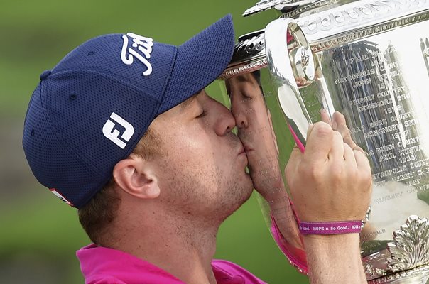 Justin Thomas USPGA Champion Quail Hollow North Carolina 2017