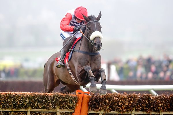 Ruby Walsh and Big Buck's World Hurdle 2012