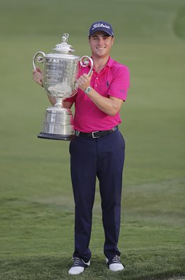 Justin Thomas USPGA Champion Quail Hollow North Carolina 2017