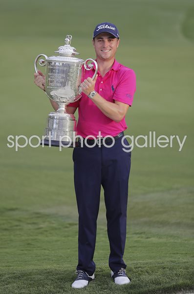 Justin Thomas USPGA Champion Quail Hollow North Carolina 2017