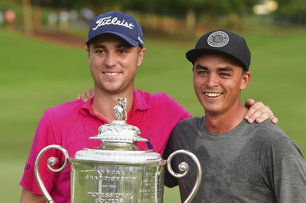 Champion Justin Thomas & Rickie Fowler USPGA Quail Hollow 2017