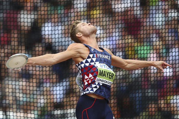 Kevin Mayer France Decathlon World Champion London 2017 