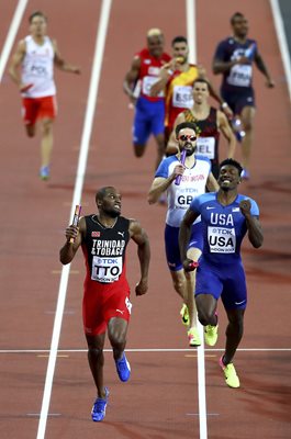 Great Britain 4x400m Relay Bronze World Athletics London 2017