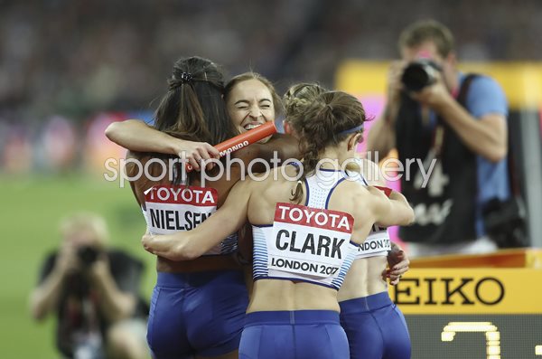 Great Britain 4x400m Relay Silver World Athletics London 2017
