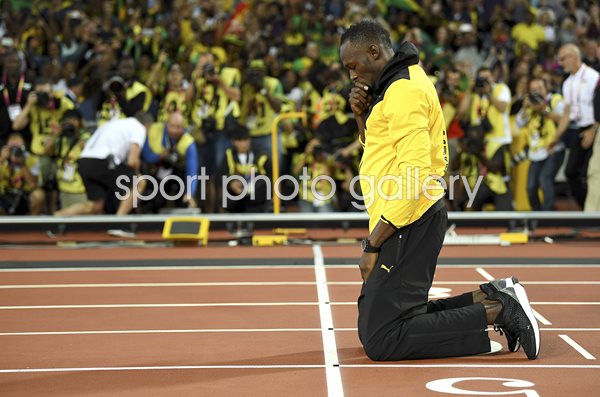 Usain Bolt Farewell World Athletics Championships London 2017