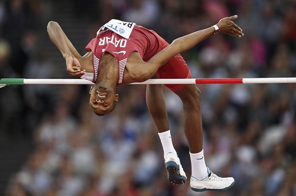 Mutaz Essa Barshim Qatar High Jump Gold London 2017