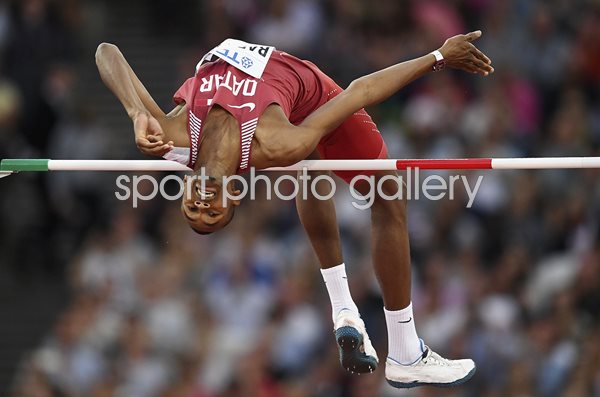 Mutaz Essa Barshim Qatar High Jump Gold London 2017