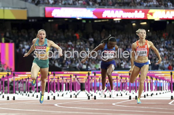 Sally Pearson Australia 100m Hurdles Gold London 2017