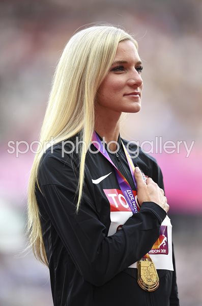 Emma Coburn USA 3000m Steeplechase Gold London 2017 