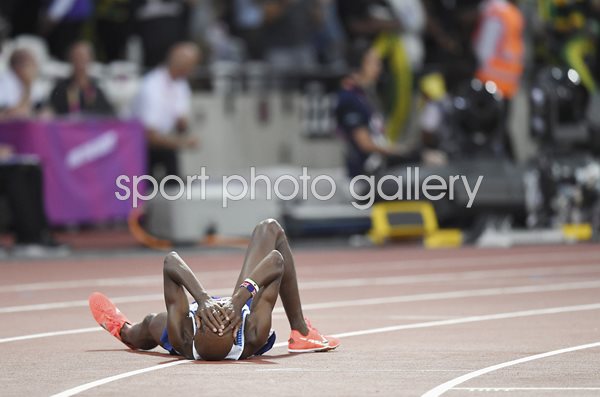 Mo Farah Great Britain Silver 5000m World Athletics London 2017