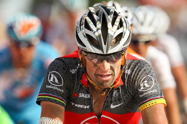 Classic Lance Armstrong Tour Portrait 2010