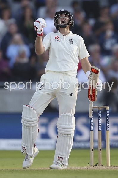 Joe Root Century England v West Indies Edgbaston Day Night Test 2017