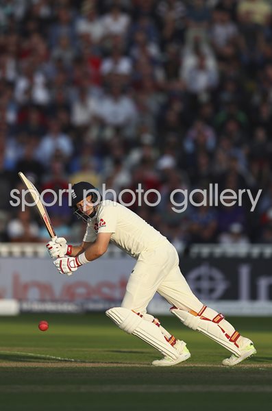 Joe Root Century England v West Indies Edgbaston Day Night Test 2017