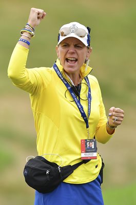 Annika Sorenstam Europe Captain Solheim Cup Des Moines 2017