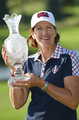 Juli Inkster USA Winning Captain Solheim Cup 2017