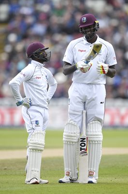 Jermaine Blackwood & Jason Holder West Indies v England 2017