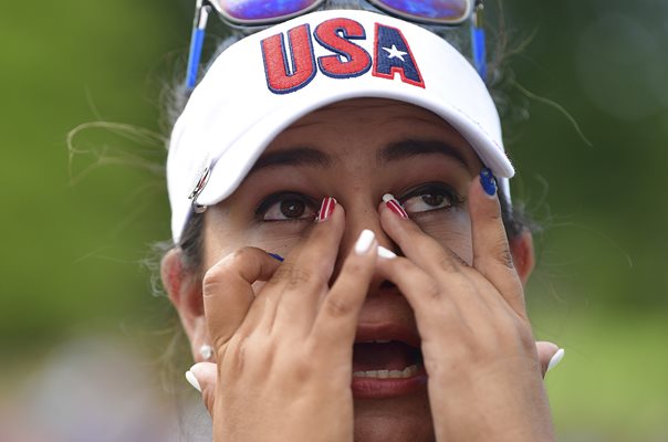 Lizette Salas Team USA Solheim Cup Des Moines 2017