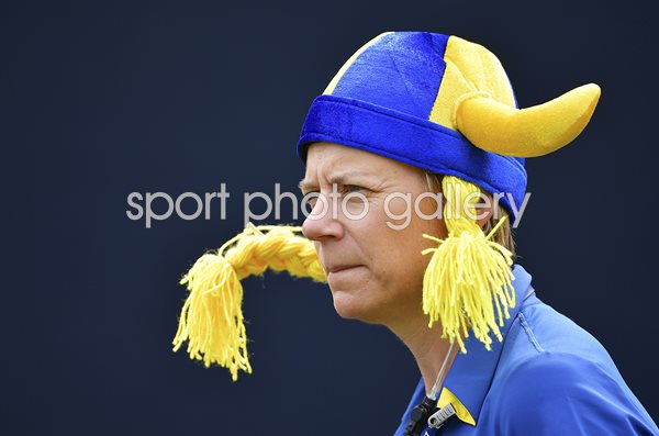 Annika Sorenstam Europe Captain Solheim Cup 2017