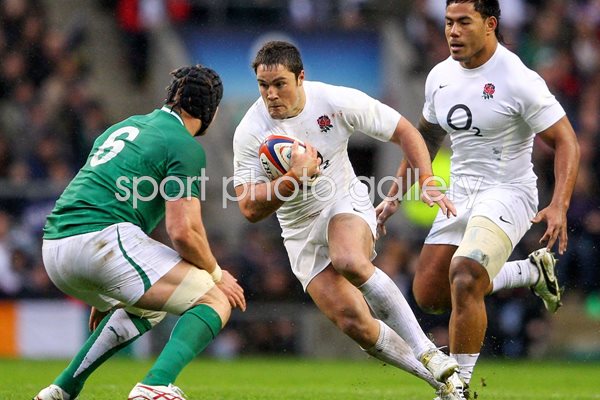 Brad Barritt England v Ireland Twickenham 2012