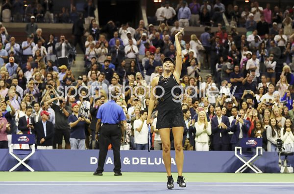Maria Sharapova beats Simona Halep US Open Tennis 2017