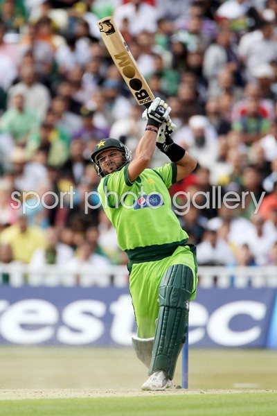 Shahid Afridi of Pakistan v Australia - 2010