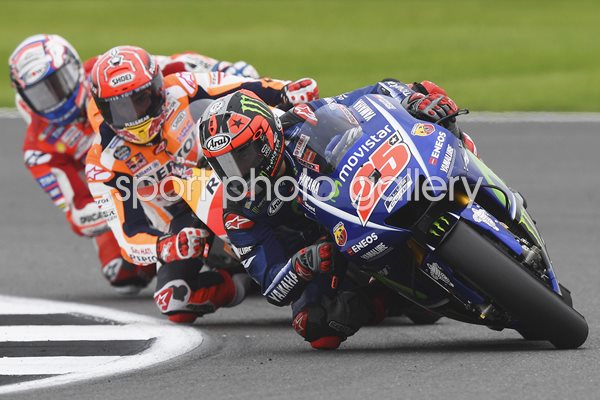 Maverick Vinales Yamaha MotoGP Of Great Britain