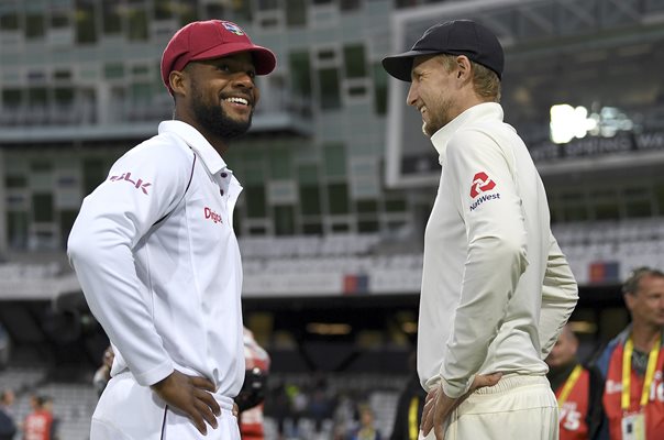 Joe Root England & Shai Hope West Indies Headingley 2017