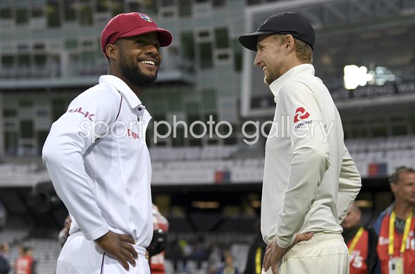 Joe Root England & Shai Hope West Indies Headingley 2017