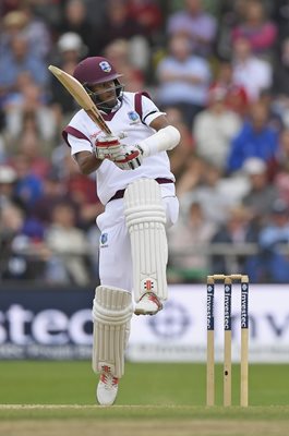 Kraigg Brathwaite West Indies v England Headingley 2017