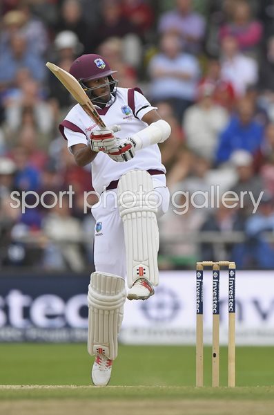 Kraigg Brathwaite West Indies v England Headingley 2017