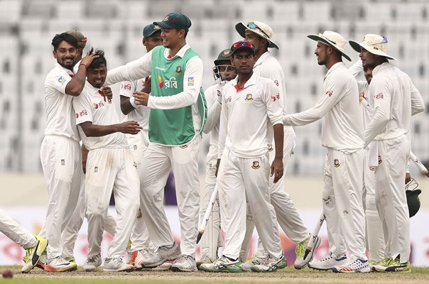 Bangladesh beat v Australia Mirpur Test 2017