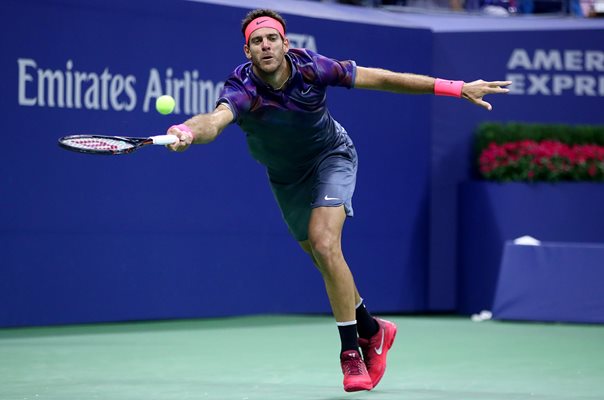 Juan Martin Del Potro beats Roger Federer 2017 US Open 