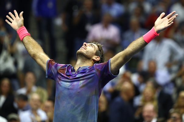 Juan Martin Del Potro beats Roger Federer 2017 US Open 