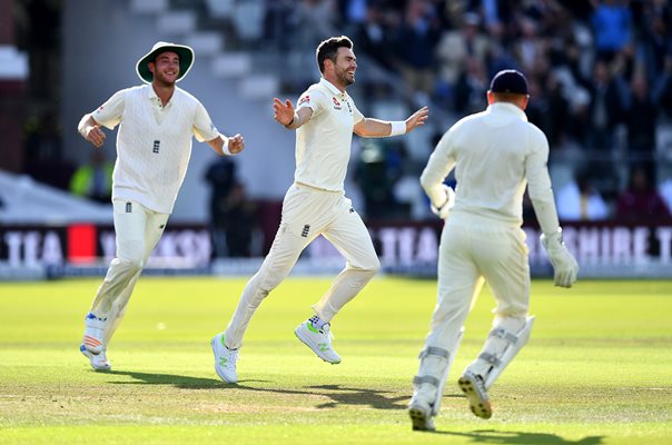 James Anderson England 500 Test Wickets v West Indies Lord's 2017