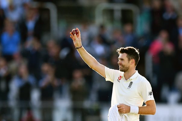 James Anderson England 500 Test Wickets v West Indies Lord's 2017