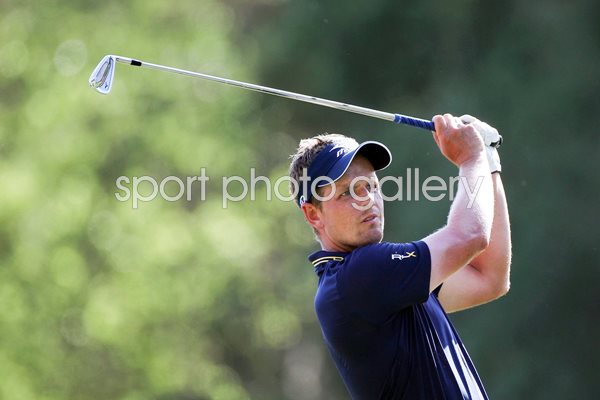 Luke Donald 2012 USPGA Tour action