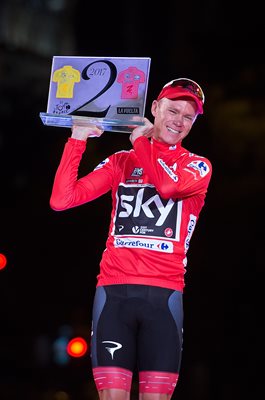 Chris Froome Great Britain wins Vuelta a Espana 2017