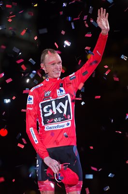 Chris Froome Great Britain wins Vuelta a Espana 2017