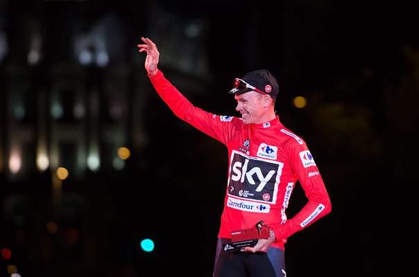 Chris Froome Great Britain wins Vuelta a Espana 2017