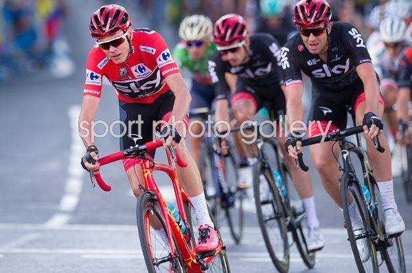 Chris Froome Great Britain wins Vuelta a Espana 2017