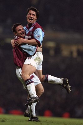 Tony Cottee West Ham v Wimbledon 1995